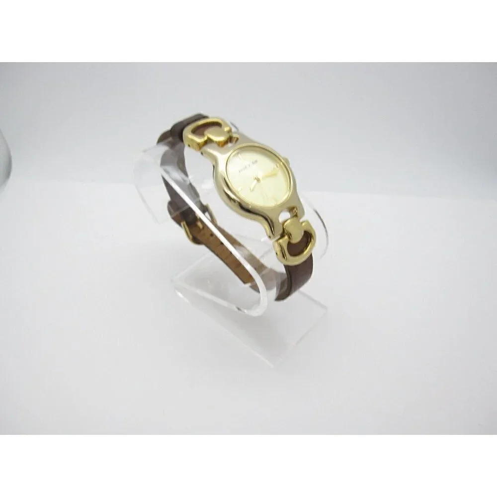 Women's Anne Klein Quartz WR Analog 30mm Dial Causal Round Watch (F85)